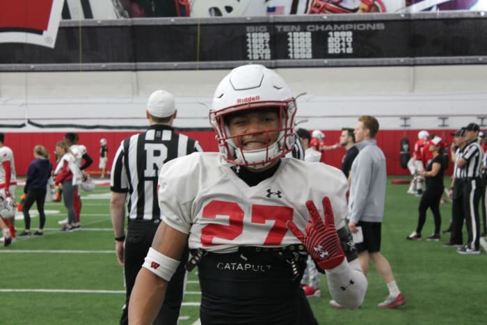 Wisconsin cornerback Al Ashford.